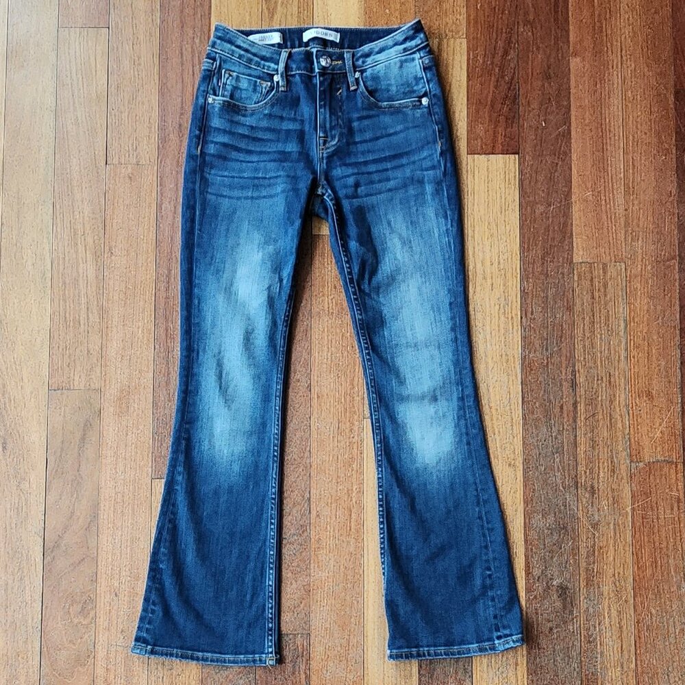 VIGOSS Jagger Boot Cut Faded Wash Jeans Size 24 - Picture 6 of 16